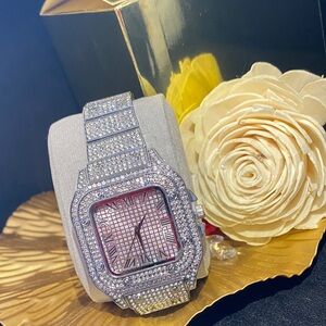 Elegant Silver lab Watch